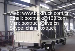 Mobile shop truck body